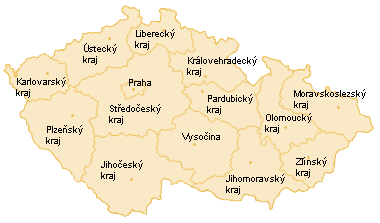 Prodejci dle krajů